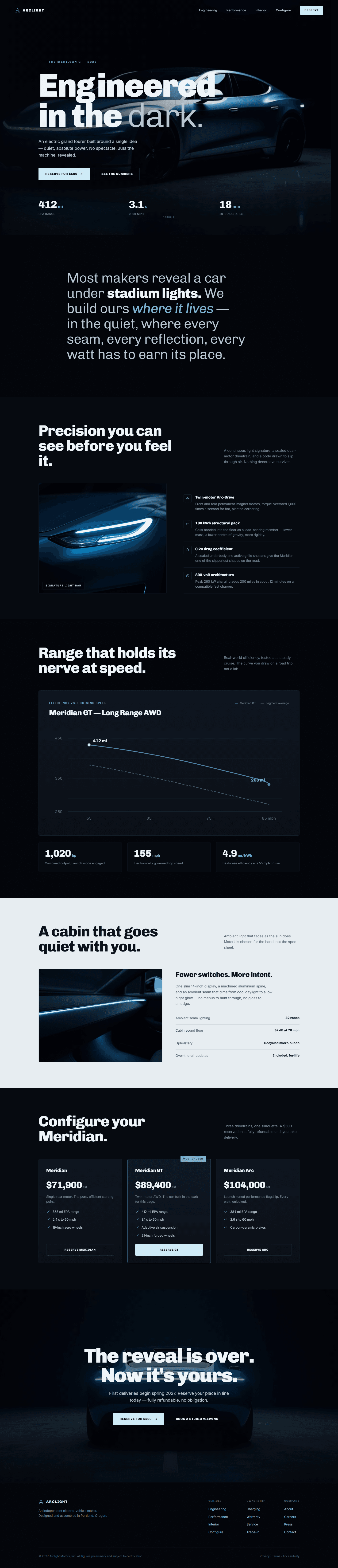 Arclight — Electric vehicle