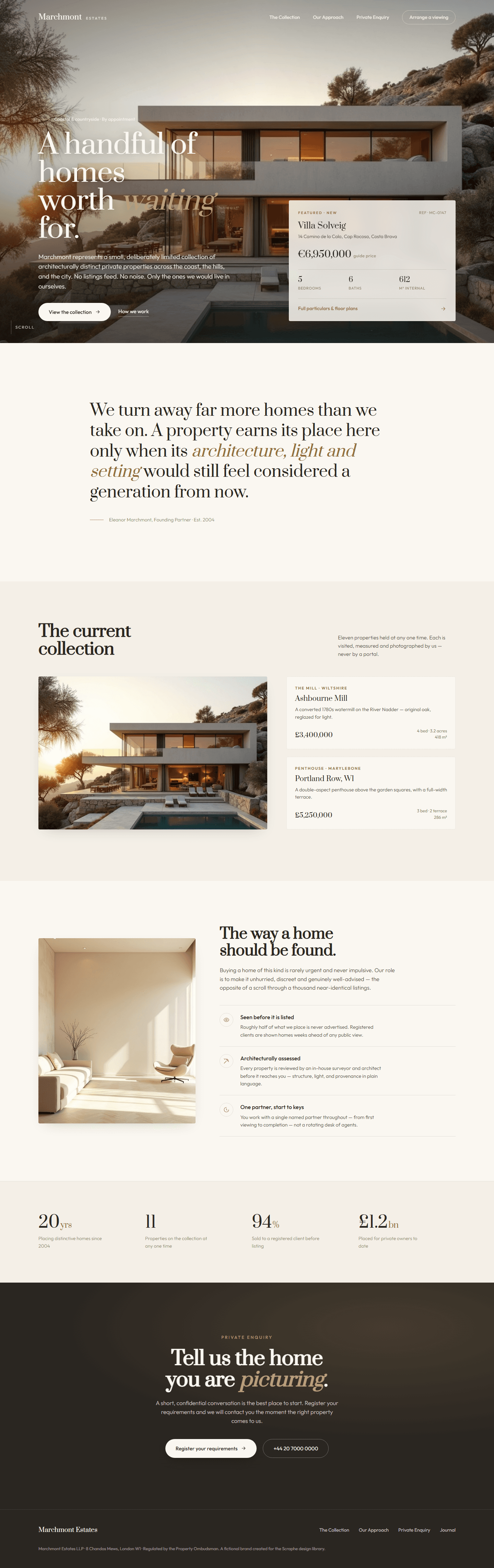 Marchmont — Luxury real estate